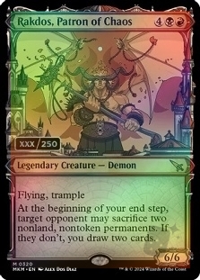 Rakdos, Patron of Chaos (Serial Numbered)
