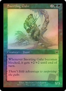 Snorting Gahr