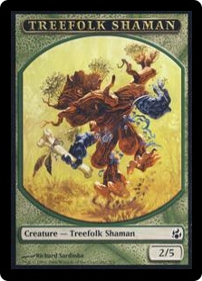 Treefolk Shaman Token