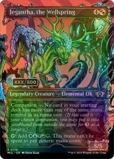 Jegantha, the Wellspring (Serial Numbered)