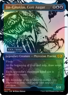 Jin-Gitaxias, Core Augur (Serial Numbered)