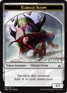 Eldrazi Scion Token (1/11)