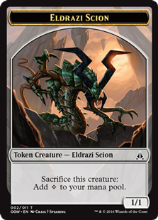Eldrazi Scion Token (2/11)