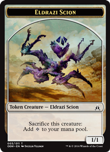 Eldrazi Scion Token (3/11)
