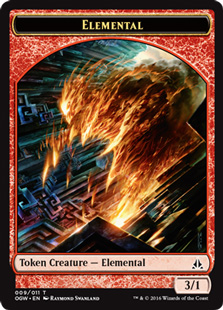 Elemental Token (Red) (9/11)