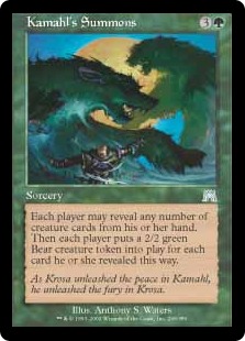 Kamahl's Summons