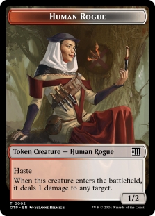 Human Rogue Token (002)