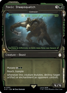 Toxic Sheepsquatch (Gemrazer) (Showcase)