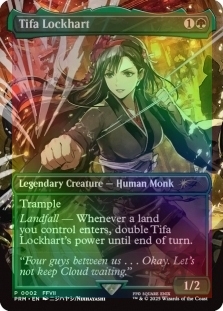 Tifa Lockhart (FINAL FANTASY) (PTQ) (Borderless) | Promo