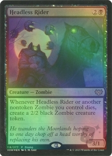 Headless Rider (Innistrad: Crimson Vow Promo)