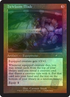 Heirloom Blade (Commander Party)