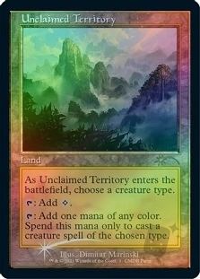 Unclaimed Territory (Retro Frame)