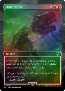 Don't Move (Borderless)