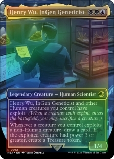 Henry Wu, InGen Geneticist (Borderless)