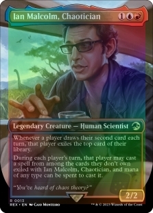 Ian Malcolm, Chaotician (Borderless)
