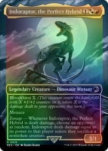 Indoraptor, the Perfect Hybrid (Borderless)