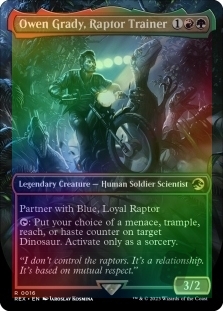 Owen Grady, Raptor Trainer (Borderless)