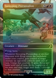 Swooping Pteranodon (Borderless)