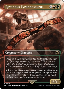 Ravenous Tyrannosaurus (Borderless)