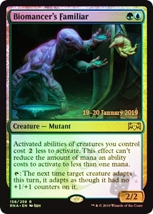 Biomancer's Familiar (Ravnica Allegiance Prerelease)