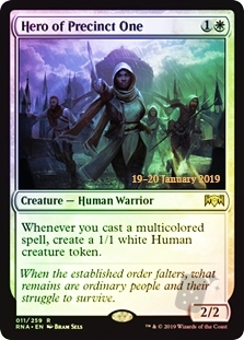 Hero of Precinct One (Ravnica Allegiance Prerelease)