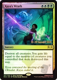Kaya's Wrath (Ravnica Allegiance Prerelease)