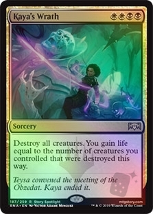 Kaya's Wrath
