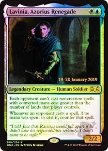 Lavinia, Azorius Renegade (Ravnica Allegiance Prerelease)