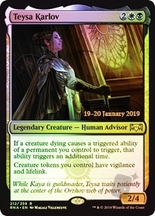 Teysa Karlov (Ravnica Allegiance Prerelease)