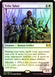 Tithe Taker (Ravnica Allegiance Prerelease)
