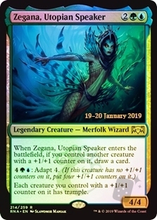 Zegana, Utopian Speaker (Ravnica Allegiance Prerelease)