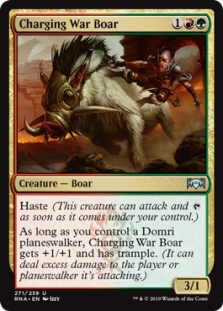 Charging War Boar (Planeswalker Deck)