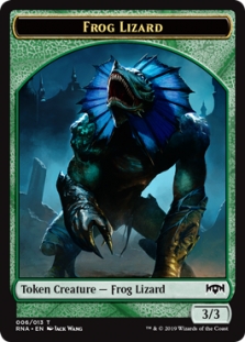 Frog Lizard Token (6/13)