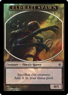 Eldrazi Spawn Token (Aleksi Briclot)