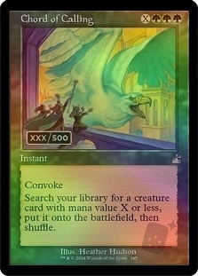 Chord of Calling (Retro Frame)(Serial Numbered)