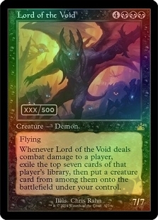 Lord of the Void (Retro Frame)(Serial Numbered)