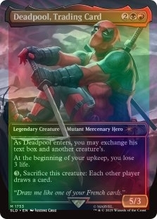 Deadpool, Trading Card