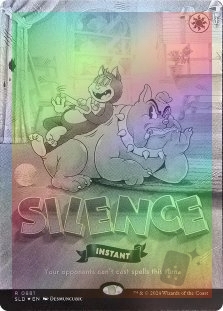 Silence (881) (Black & White Foil)