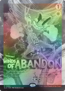 Winds of Abandon (882) (Black & White Foil)