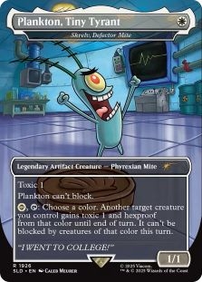 Plankton, Tiny Tyrant (Skrelv, Defector Mite)