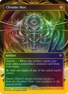 Chrome Mox (Borderless) (First-Place Foil)