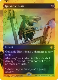 Galvanic Blast (Borderless) (First-Place Foil)