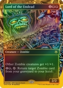 Lord of the Undead (Borderless) (First-Place Foil)