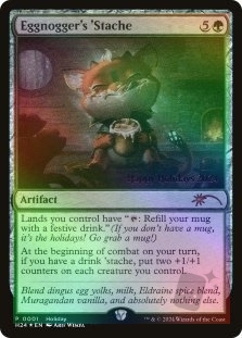 Eggnogger's 'Stache (2024 Holiday)