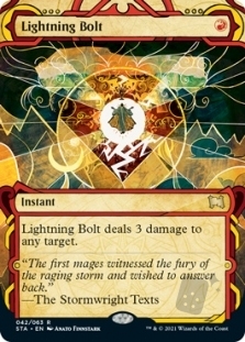 Lightning Bolt (Foil-etched)