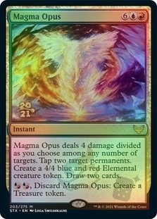 Magma Opus (Strixhaven: School of Mages Prerelease)