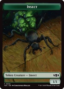 Plant Token (024) // Insect Token (022)