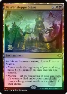 Barrensteppe Siege (Tarkir: Dragonstorm Prerelease)