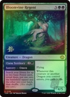 Bloomvine Regent (Tarkir: Dragonstorm Prerelease)