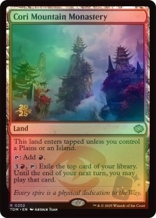 Cori Mountain Monastery (Tarkir: Dragonstorm Prerelease)